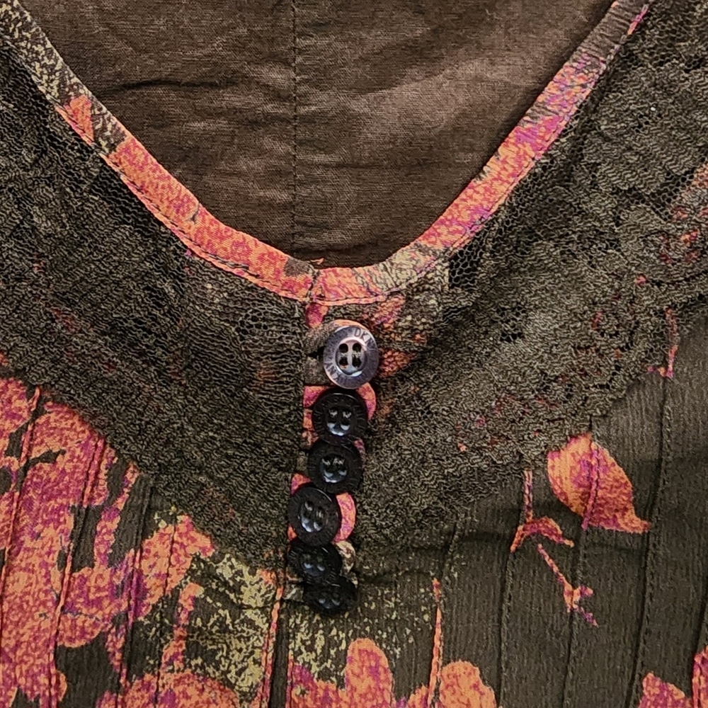 DKNY JEANS Women's  Floral Dress Size S - Picture 4 of 9